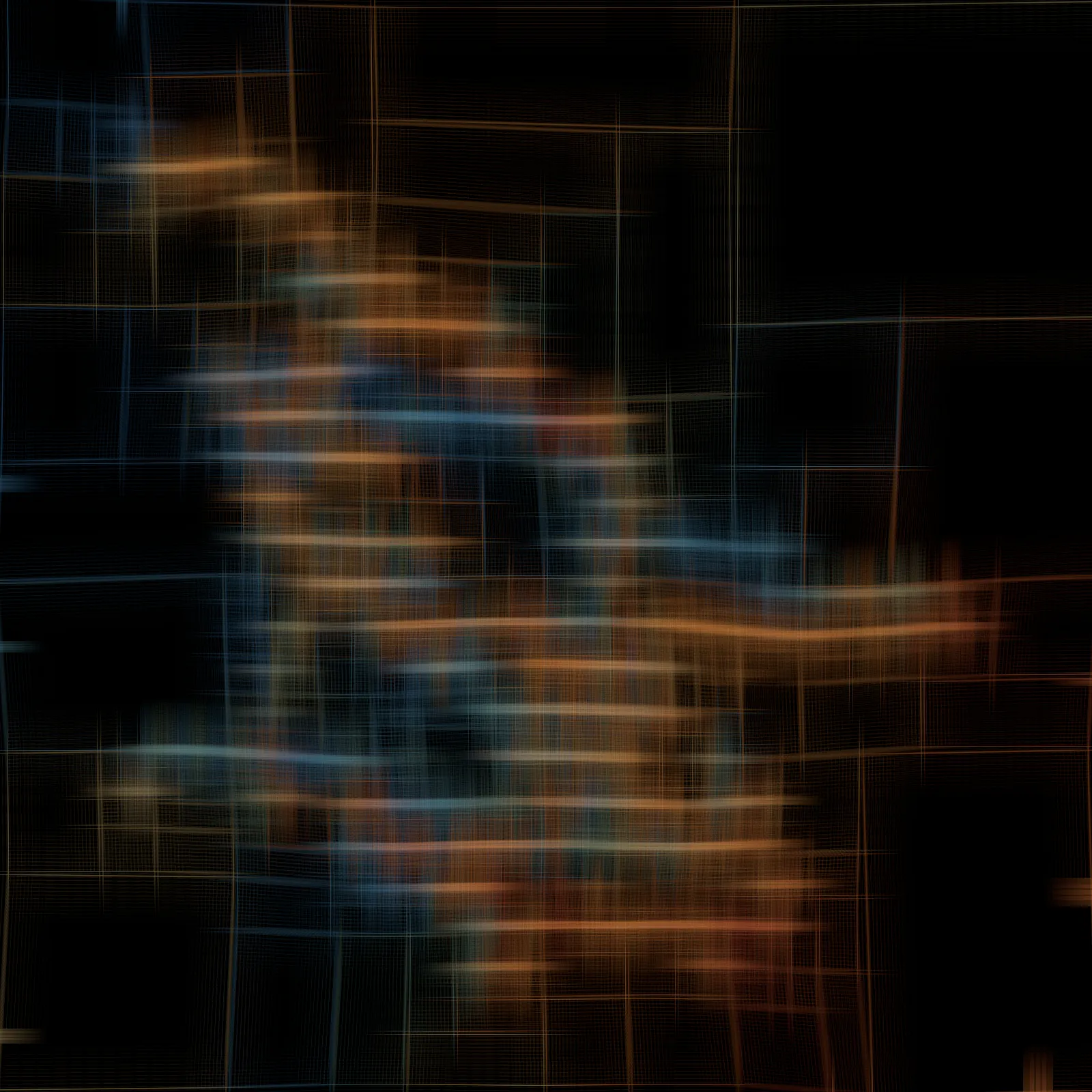 Personal data portrait from Strava data